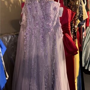 Elegant Lavender Kids Dress